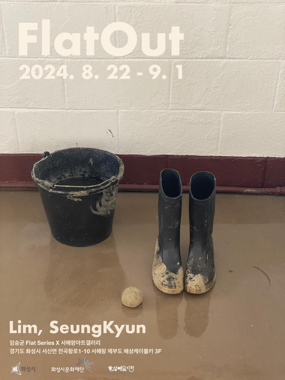 홍보이미지(임승균) Flot Out   2024.8.22-9.1   Lim, SeungKyun   임승균 Flat Series  ×  서해랑아트갤러리  경기도 화성시 서신면 전곡항로 1-10 서해랑 제부도 해상케이블카 3F  화성시 화성시문화재단 화성예술지원