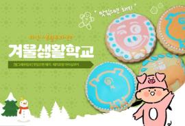 [방그래쿠킹Ⅲ] 맛있으면 돼지 : 돼지모양 아이싱쿠키 ,장소:화성시생활문화센터 ,기간:2019년 2월 21일~2019년 2월 21일